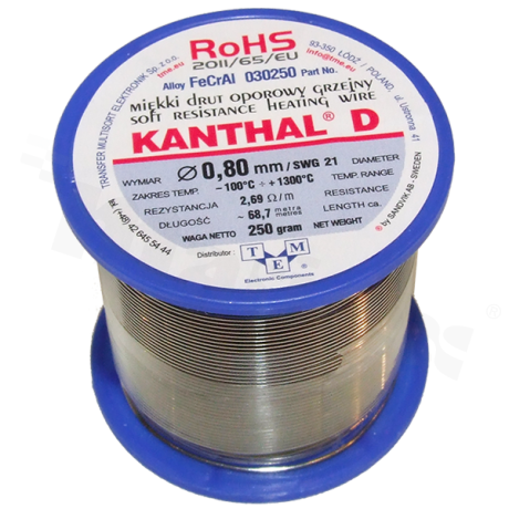 KANTHAL-D-0.80/250